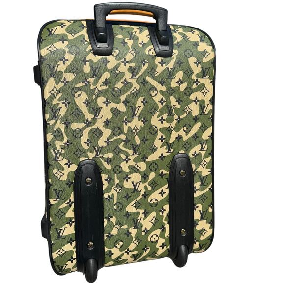 Louis Vuitton Monogramouflage Pegase Suitcase 60 Monogram Camo LV Travel Luggage - Picture 8 of 16